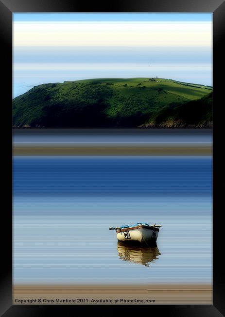 Reflections Framed Print by Chris Manfield