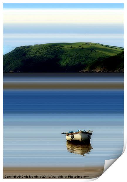 Reflections Print by Chris Manfield