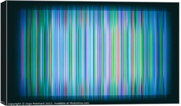 Barcode Canvas Print by Ingo Menhard