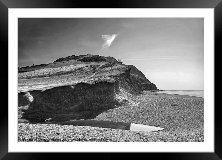 Seatown Dorset  Framed Mounted Print by Alison Chambers