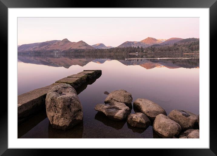 Tranquillity Framed Mounted Print by David Semmens