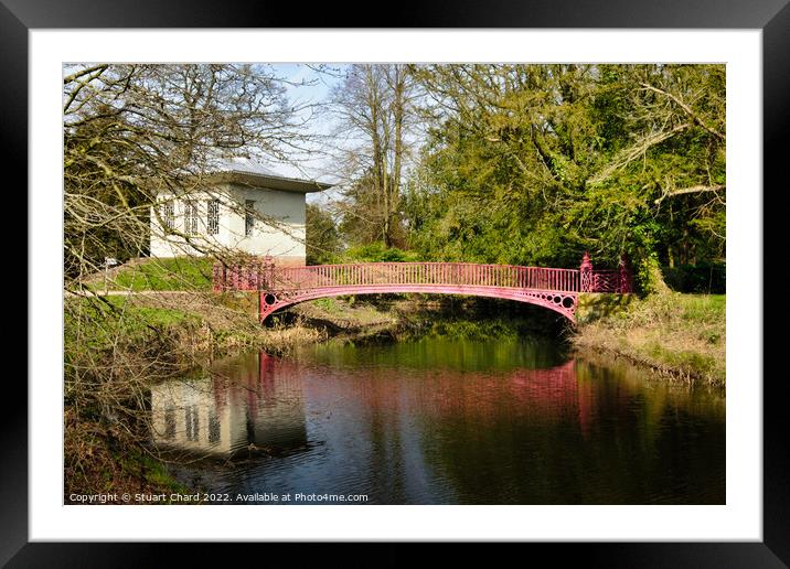 Chinese House at Shugborough  Framed Mounted Print by Stuart Chard