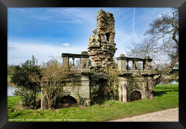 The Ruin at Shugborough estate Framed Print by Travel and Pixels 