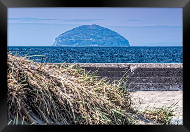 Magnificent Ailsa Craig Framed Print by Valerie Paterson