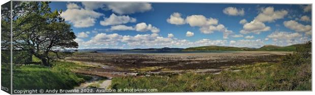 Isle of Bute Beach Canvas Print by Andy Brownlie