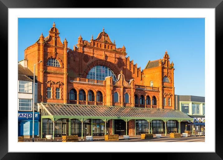 Morecambe Winter Gardens Theatre Framed Mounted Print by Keith Douglas