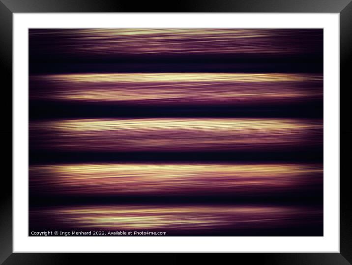 Wired wood Framed Mounted Print by Ingo Menhard