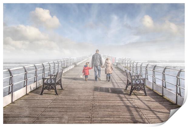 The Pier Print by Dave Urwin