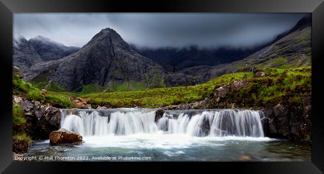 Calm before the storm, Fairy Pools. No.2 Framed Print by Phill Thornton