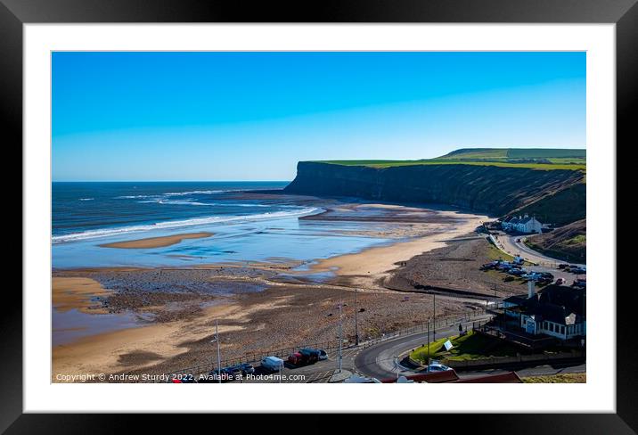 Saltburn  Framed Mounted Print by Andrew  Sturdy