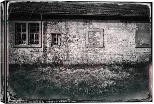 Abstract The old barn Canvas Print by Ingo Menhard