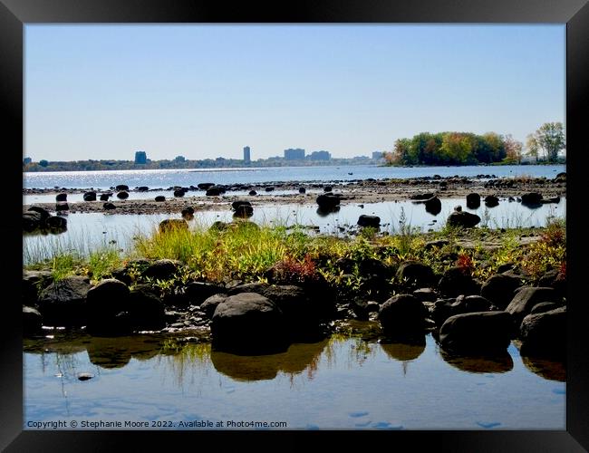 The Ottawa River Framed Print by Stephanie Moore