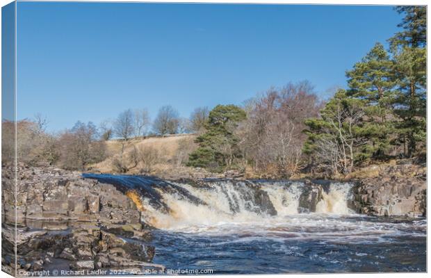 Low Force Horseshoe Canvas Print by Richard Laidler