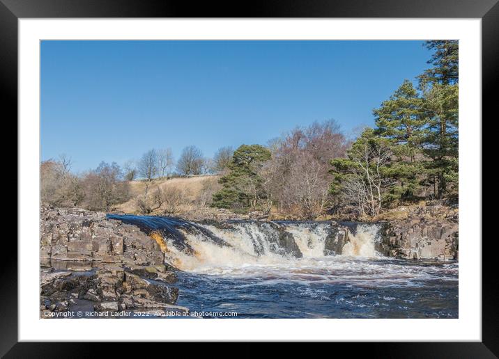 Low Force Horseshoe Framed Mounted Print by Richard Laidler