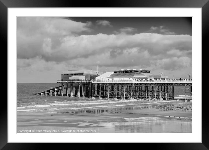 Cromer Pier on the North Norfolk Coast Framed Mounted Print by Chris Yaxley