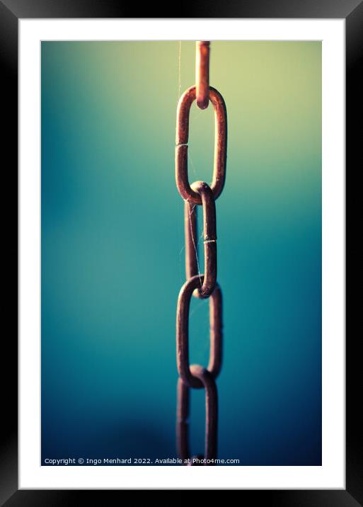 Chained life Framed Mounted Print by Ingo Menhard