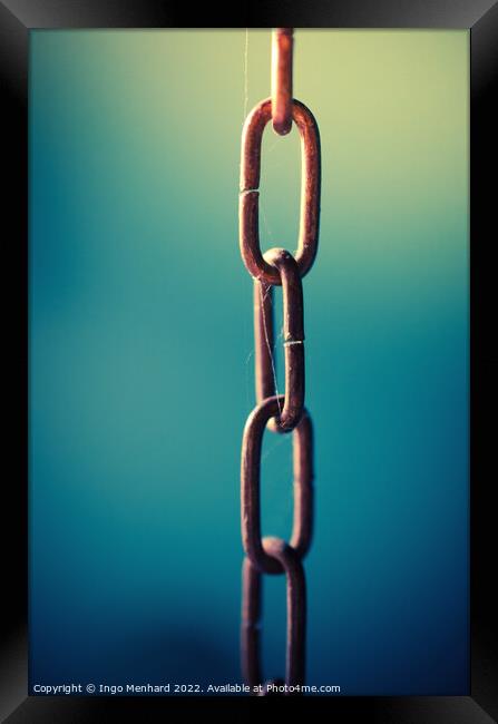 Chained life Framed Print by Ingo Menhard