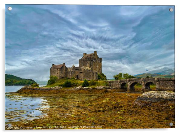 Eilean Donan Castle Acrylic by Storyography Photography