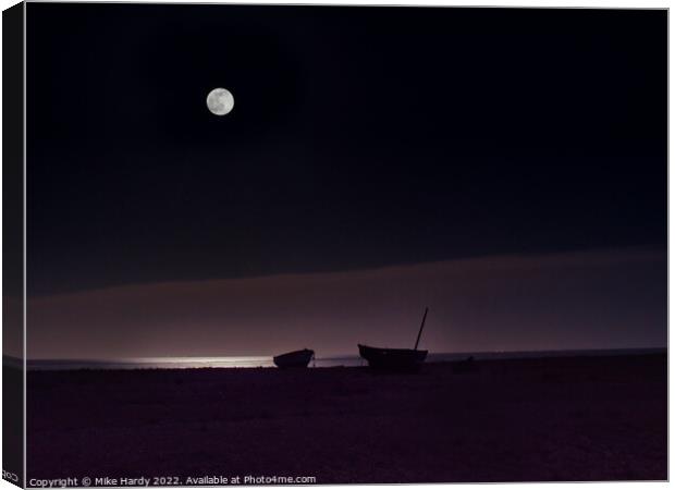 Give me the moonlight Canvas Print by Mike Hardy