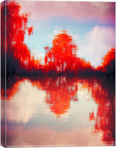 Blood shore Canvas Print by Ingo Menhard