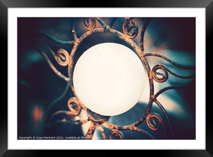 Sun is always shining Framed Mounted Print by Ingo Menhard