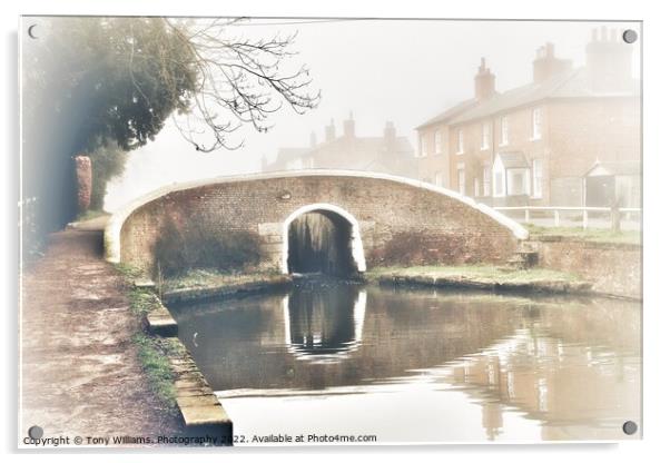 Misty Fradley Junction  Acrylic by Tony Williams. Photography email tony-williams53@sky.com