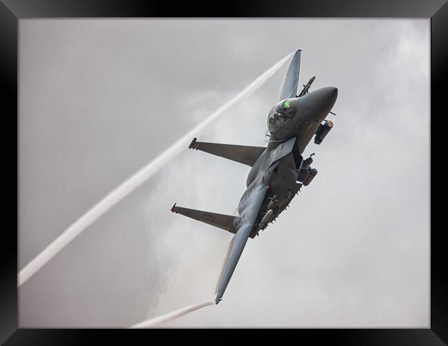F15-Eagle Framed Print by Rory Trappe