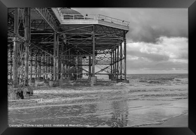 Cromer Pier Framed Print by Chris Yaxley