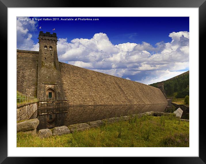 This Magnificent Dam Framed Mounted Print by Nigel Hatton