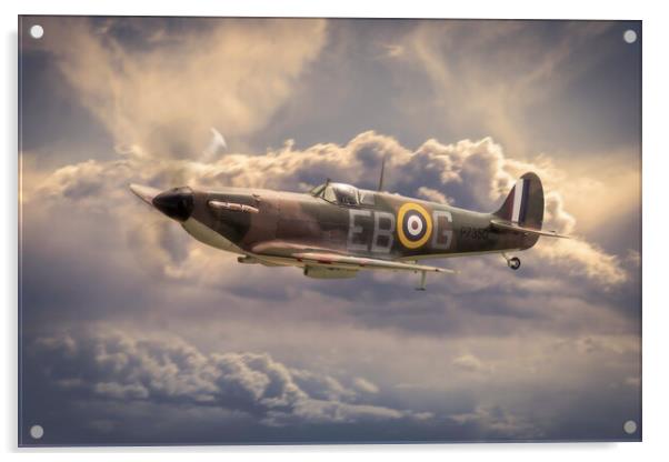 Spitfire P7350 Acrylic by J Biggadike