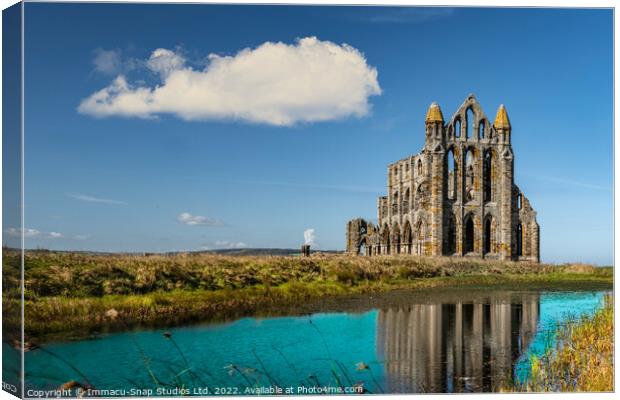 Whitby Abbey Canvas Print by Storyography Photography