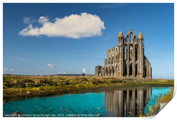 Whitby Abbey Print by Storyography Photography