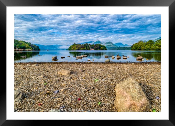Derwenwater, Lake District Framed Mounted Print by Storyography Photography