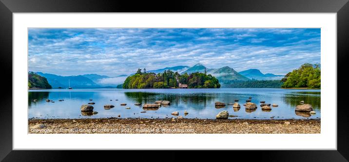 Derwentwater Vista Framed Mounted Print by Storyography Photography