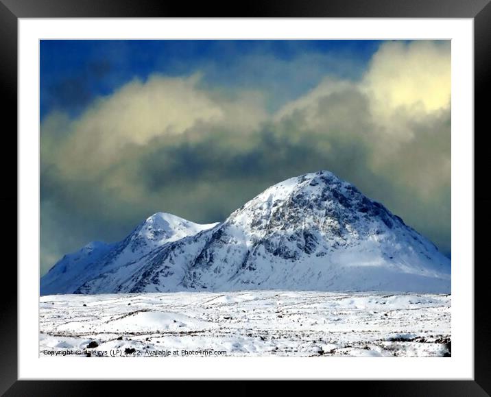 Buachaille Etive Mor Framed Mounted Print by dale rys (LP)