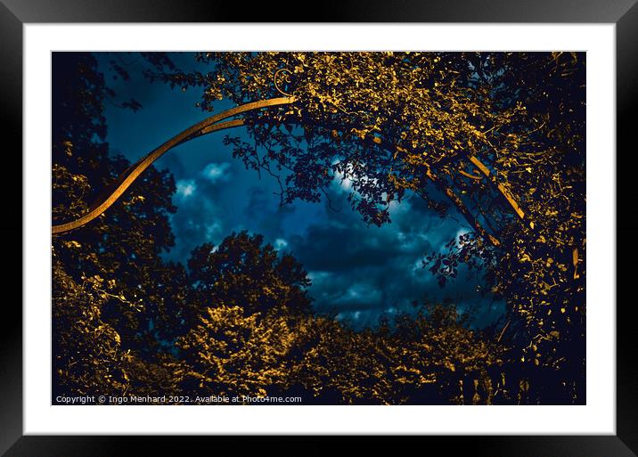 Gateway to the world Framed Mounted Print by Ingo Menhard