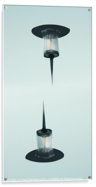 The spike lamp paradox Acrylic by Ingo Menhard