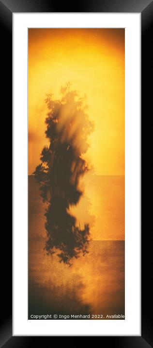 Fire elemental Framed Mounted Print by Ingo Menhard