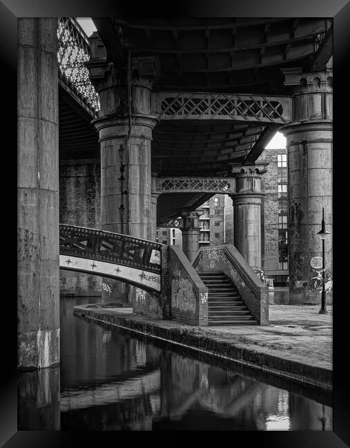 Under the tracks Framed Print by David McCulloch