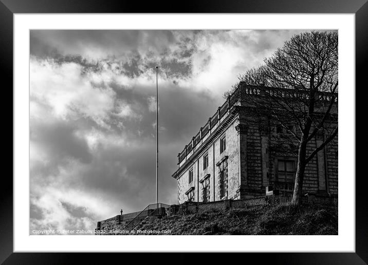 Nottingham Castle Framed Mounted Print by Peter Zabulis