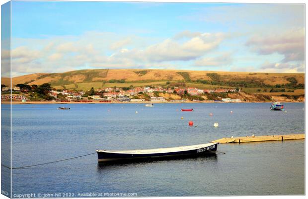 Swanage. Canvas Print by john hill