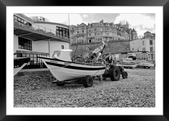 The seaside town of Cromer, North Norfolk Coast  Framed Mounted Print by Chris Yaxley