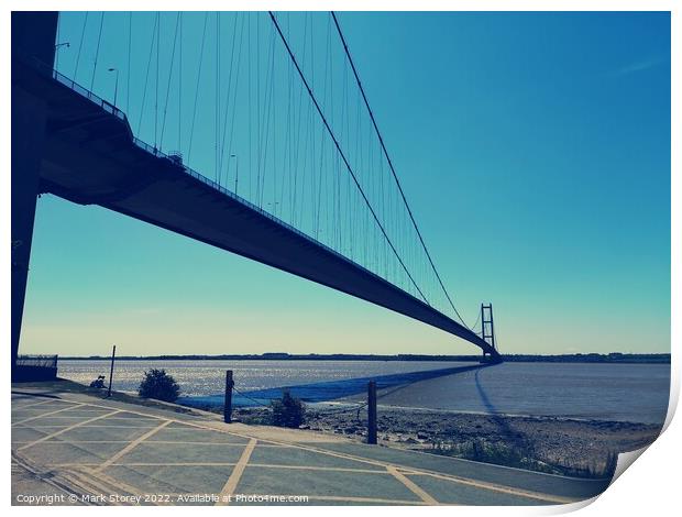 Humber in shadow Print by Mark Storey