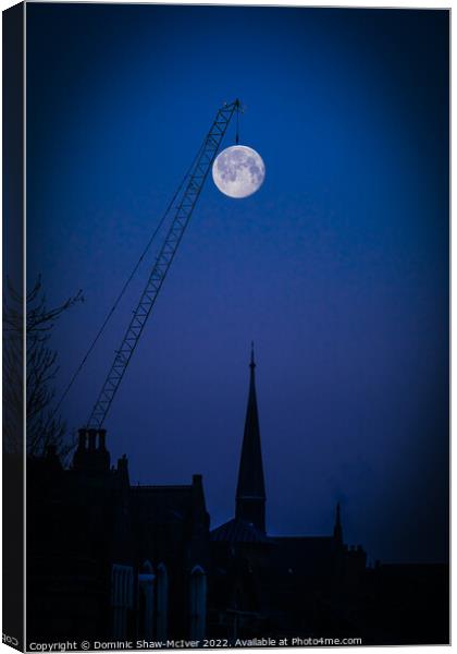 The Hanging Lantern Canvas Print by Dominic Shaw-McIver