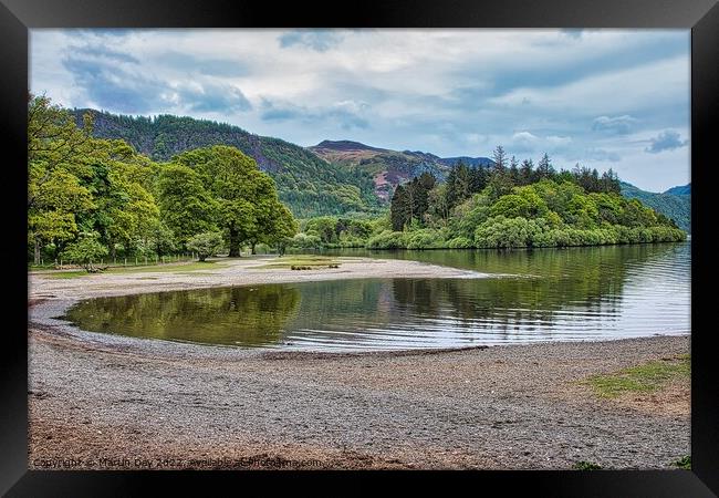 Majestic View of Derwentwater Framed Print by Martin Day