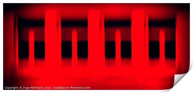 Red light district Print by Ingo Menhard