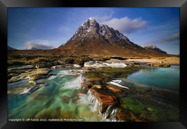 Glencoe Mountain  Framed Print by Scotland's Scenery