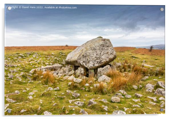King Arthur's Stone Acrylic by David Hare