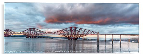 The Forth Railway Bridge Acrylic by Storyography Photography