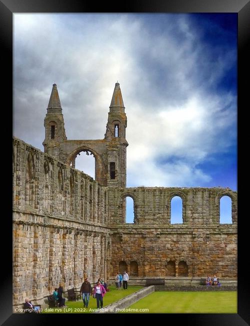st, andrews cathedral Framed Print by dale rys (LP)